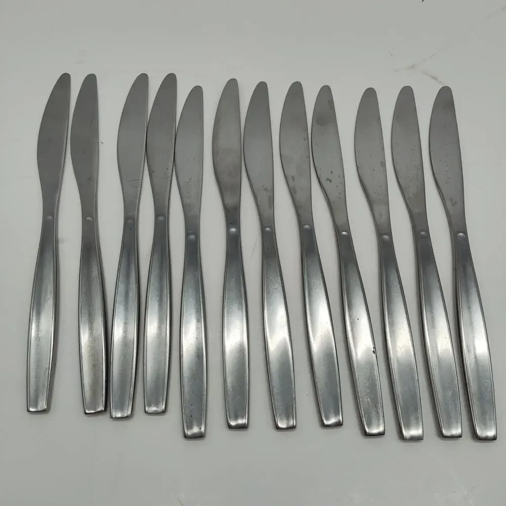 12X BK Gourmet Settings LOFT Stainless Flatware Butter Knives